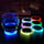 Bilmekaniken LED-mugghållare med RGB-belysning – 7 färger & USB-laddning